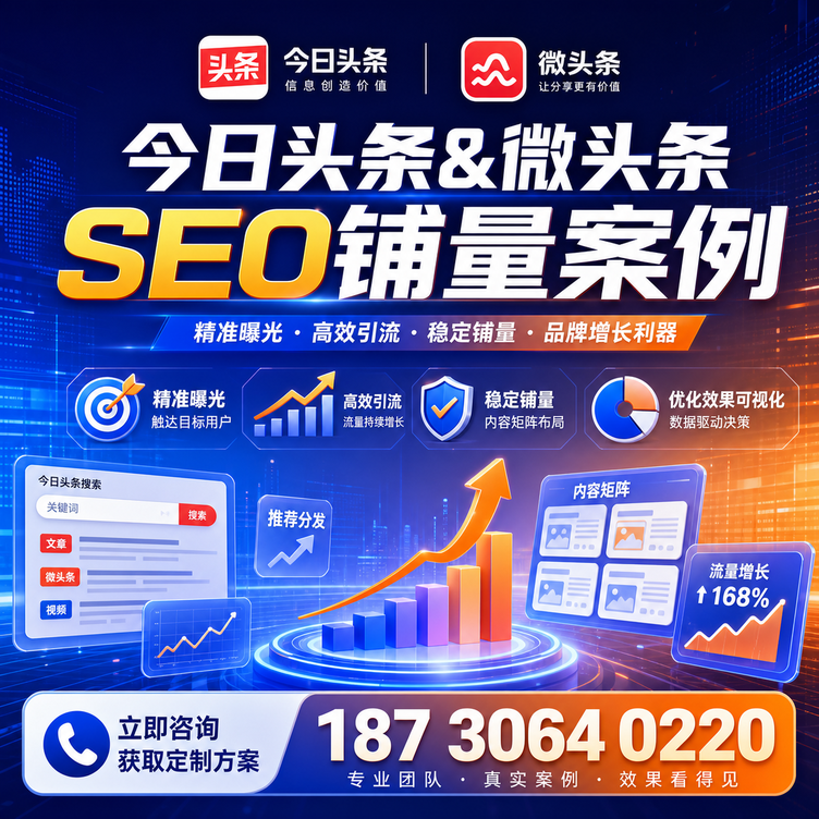 抚顺头条号SEO矩阵批量内容铺量成功案例